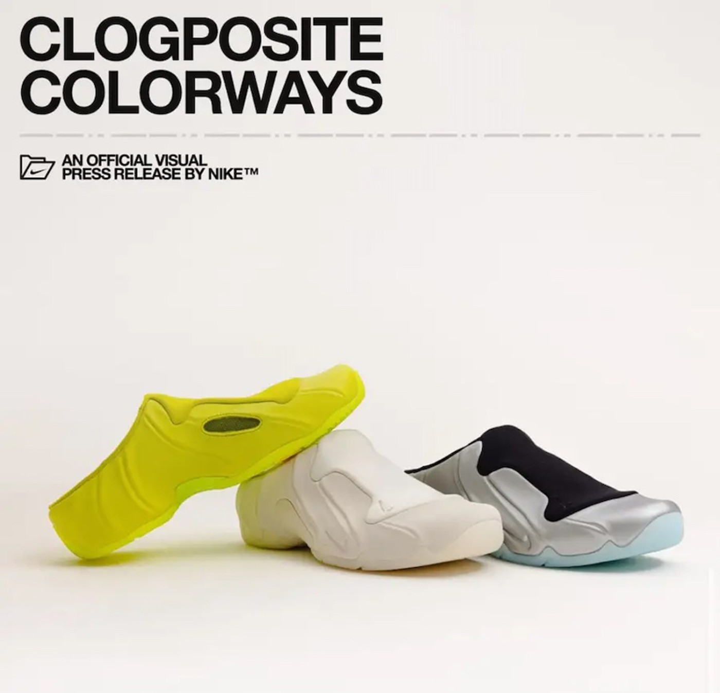 Nike,Air Foamposite One,Clogpo  Nike 2024 新鞋集体曝光！一口气看完！